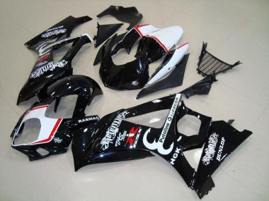 Buy 2007-2008 Glossy Black Red Relentless Suzuki GSXR 1000 Motorcycle Fairings UK