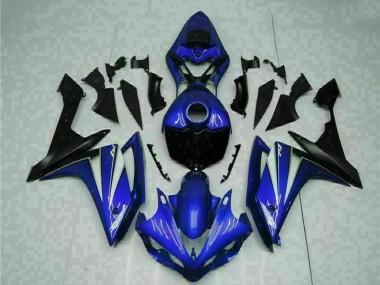 Buy 2007-2008 Blue White Black Yamaha YZF R1 Motorcycle Fairing UK