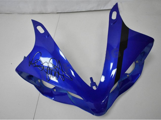 2007-2008 Blue Yellow Black Shark Yamaha YZF R1 Motorcycle Fairings UK