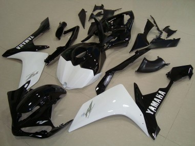 Buy 2007-2008 White Black Yamaha YZF R1 Motorcycle Fairings UK