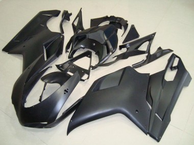 Buy 2007-2014 Matte Black Ducati 848 1098 1198 Motorcycle Fairings UK