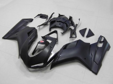Buy 2007-2014 Matte Black Ducati 848 Motorcycle Fairings UK