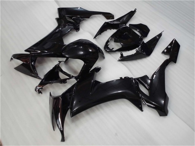 2008-2010 Glossy Black Kawasaki ZX10R Motorcycle Fairing UK