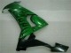 2008-2010 Glossy Black Green Flame Kawasaki ZX10R Motorcycle Fairings UK