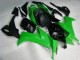 2008-2010 Green Black Kawasaki ZX10R Motorcycle Fairing Kits UK