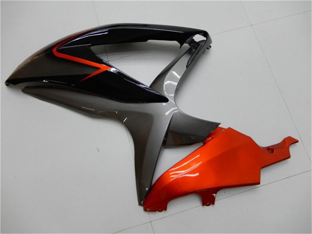 2008-2010 Orange Grey Glossy Black Suzuki GSXR 600/750 Motorcycle Fairings UK