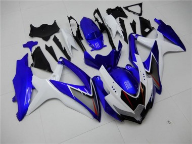 Buy 2008-2010 White Blue Black Red Line Suzuki GSXR 600/750 Motorcycle Fairings UK