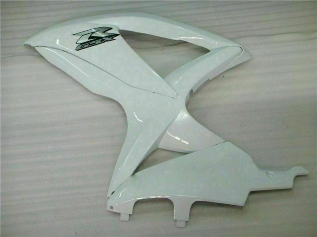 2008-2010 White Suzuki GSXR 600/750 Motorcycle Fairings UK