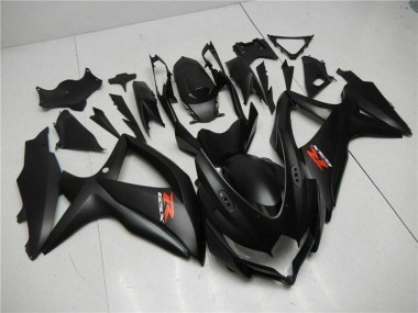 Buy 2008-2010 Matte Black Red Suzuki GSXR 600/750 Motorcycle Fairings UK