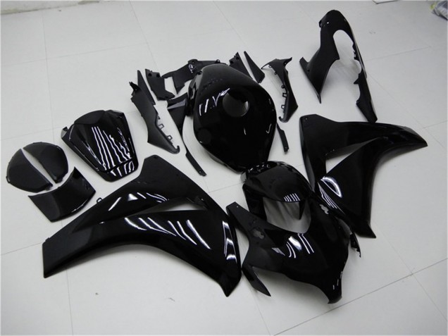 2008-2011 Glossy Black Honda CBR1000RR Motorcycle Fairing Kits UK