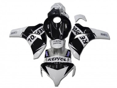Buy 2008-2011 White Glossy Black Repsol Honda CBR1000RR Motorcycle Fairings UK