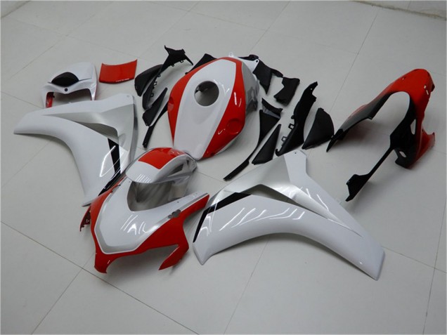 2008-2011 White Red Honda CBR1000RR Motorcycle Fairings UK