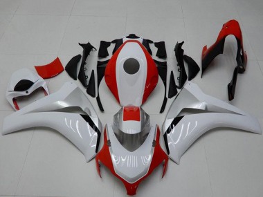 Buy 2008-2011 White Red Honda CBR1000RR Motorcycle Fairings UK