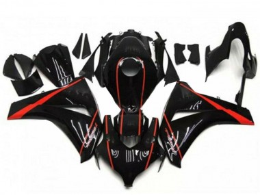 Buy 2008-2011 Glossy Black Red Honda CBR1000RR Motorcycle Fairings UK