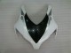 2008-2011 White Glossy Black Honda CBR1000RR Motorcycle Fairings Kits UK