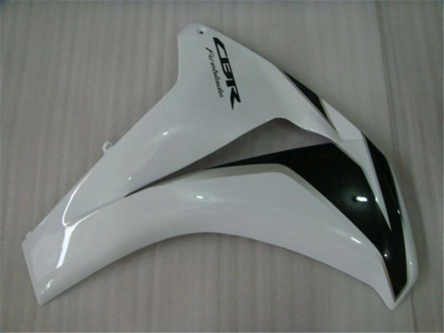 2008-2011 White Glossy Black Honda CBR1000RR Motorcycle Fairings Kits UK