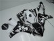 2008-2011 White Glossy Black Honda CBR1000RR Abs Fairings UK