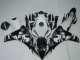 2008-2011 White Glossy Black Honda CBR1000RR Abs Fairings UK