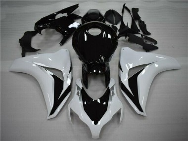 Buy 2008-2011 White Glossy Black Honda CBR1000RR Bike Fairings UK