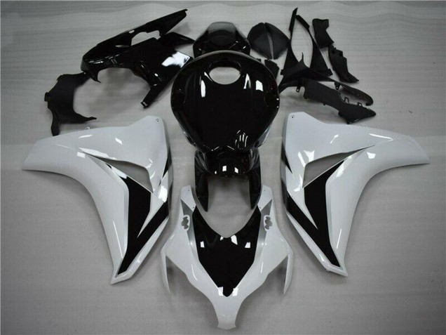 2008-2011 White Glossy Black Honda CBR1000RR Bike Fairings UK