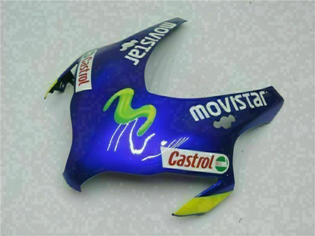 2008-2011 Blue Yellow Green MoviStar Castrol Honda CBR1000RR Motorcycle Fairings UK