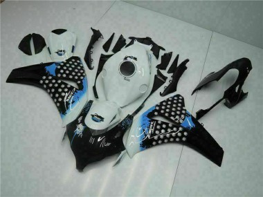 Buy 2008-2011 White Blue Glossy Black Honda CBR1000RR Motorcycle Fairing UK
