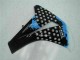 2008-2011 White Blue Glossy Black Honda CBR1000RR Motorcycle Fairing UK