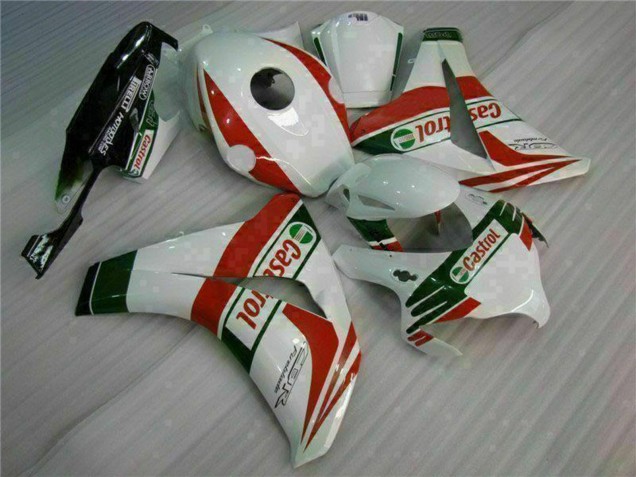 2008-2011 White Red Green Castrol Honda CBR1000RR Motorcycle Fairings UK