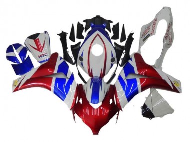 Buy 2008-2011 White Red Blue Honda CBR1000RR Motorcycle Fairings UK