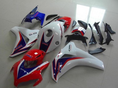 Buy 2008-2011 White Red Blue HRC Honda CBR1000RR Motorcycle Fairing UK