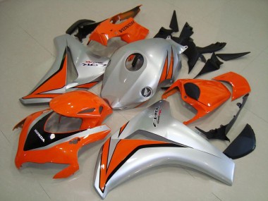 Buy 2008-2011 Silver Orange Glossy Black Honda CBR1000RR Motorcycle Fairings UK