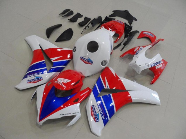 2008-2011 White Red Blue TT Legends Motul Honda CBR1000RR Motorcycle Fairings UK