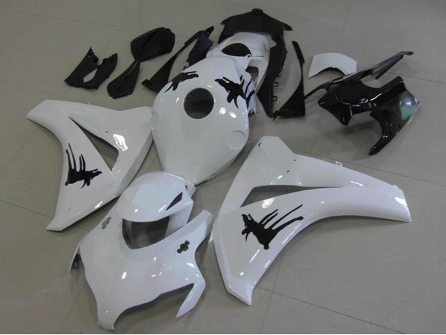 2008-2011 White Black with Special Decals Honda CBR1000RR Motorcycle Fairings UK