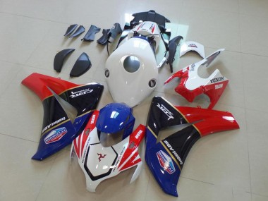 Buy 2008-2011 White Red Blue Glossy Black TT Legends Honda CBR1000RR Motorcycle Fairings UK