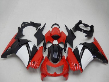 Buy 2008-2012 Red White Black Kawasaki EX250 Motorcycle Fairings UK