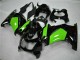 2008-2012 Glossy Black Green Kawasaki EX250 Motorcycle Fairings UK