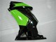 2008-2012 Glossy Black Green Kawasaki EX250 Motorcycle Fairings UK