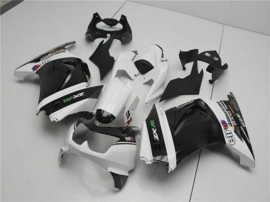Buy 2008-2012 White Black Green Kawasaki EX250 Motorcycle Fairings UK