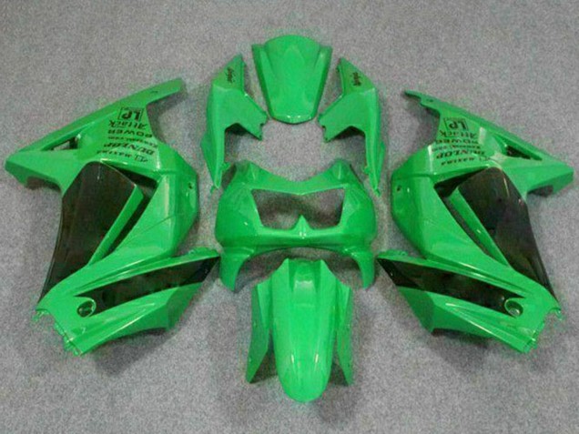 2008-2012 Green Black Kawasaki EX250 Motorcycle Fairings UK