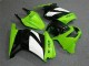 2008-2012 Green White Black Kawasaki EX250 Motorcycle Fairings UK