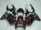2008-2012 Glossy Black Maroon Red Kawasaki EX250 Motorcycle Fairings UK