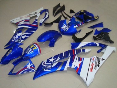 Buy 2008-2016 White Blue Fiat Motul Michelin 27 Yamaha YZF R6 Motorcycle Fairings UK