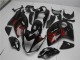2008-2020 Glossy Black Red Suzuki GSXR 1300 Hayabusa Motorcycle Fairings UK
