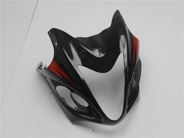 2008-2020 Glossy Black Red Suzuki GSXR 1300 Hayabusa Motorcycle Fairings UK