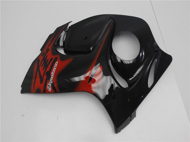 2008-2020 Glossy Black Red Suzuki GSXR 1300 Hayabusa Motorcycle Fairings UK