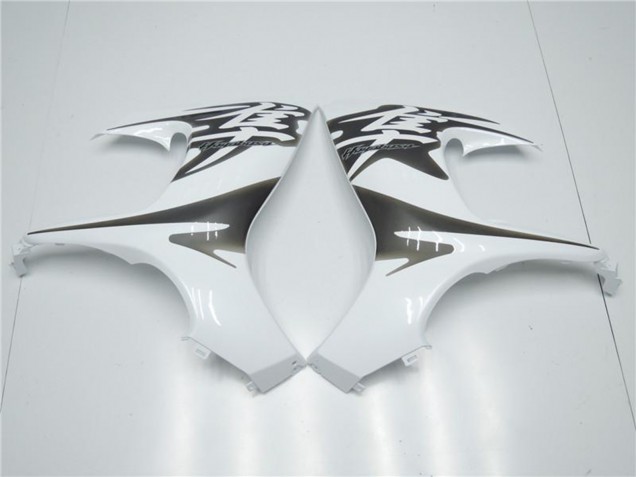 2008-2020 White Suzuki GSXR 1300 Hayabusa Motorcycle Fairings UK