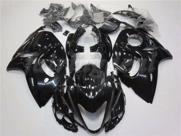 2008-2020 Glossy Black Suzuki GSXR 1300 Hayabusa Motorcycle Fairings UK