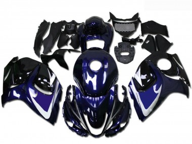 Buy 2008-2020 Glossy Black Blue White Suzuki GSXR 1300 Hayabusa Motorcycle Fairings UK
