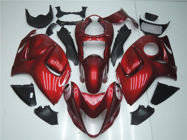 2008-2020 Candy Red Suzuki GSXR 1300 Hayabusa Motorcycle Fairings UK