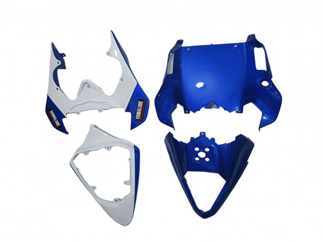 2008-2016 White Blue Matte Black Yamalube Yamaha YZF R6 Motorcycle Fairings UK